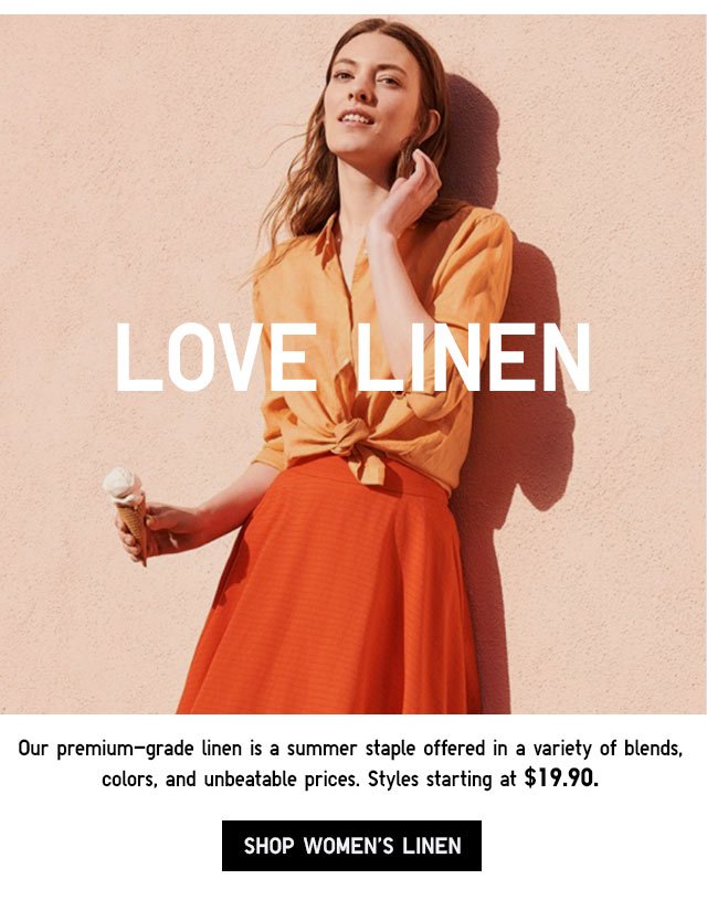 SHOP WOMEN'S LINEN