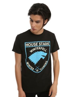 Game Of Thrones Stark Shield Logo Tee