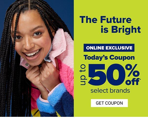 The future is bright in neon fleece. Online Exclusive - Up to 50% off select brands. Get Coupon.