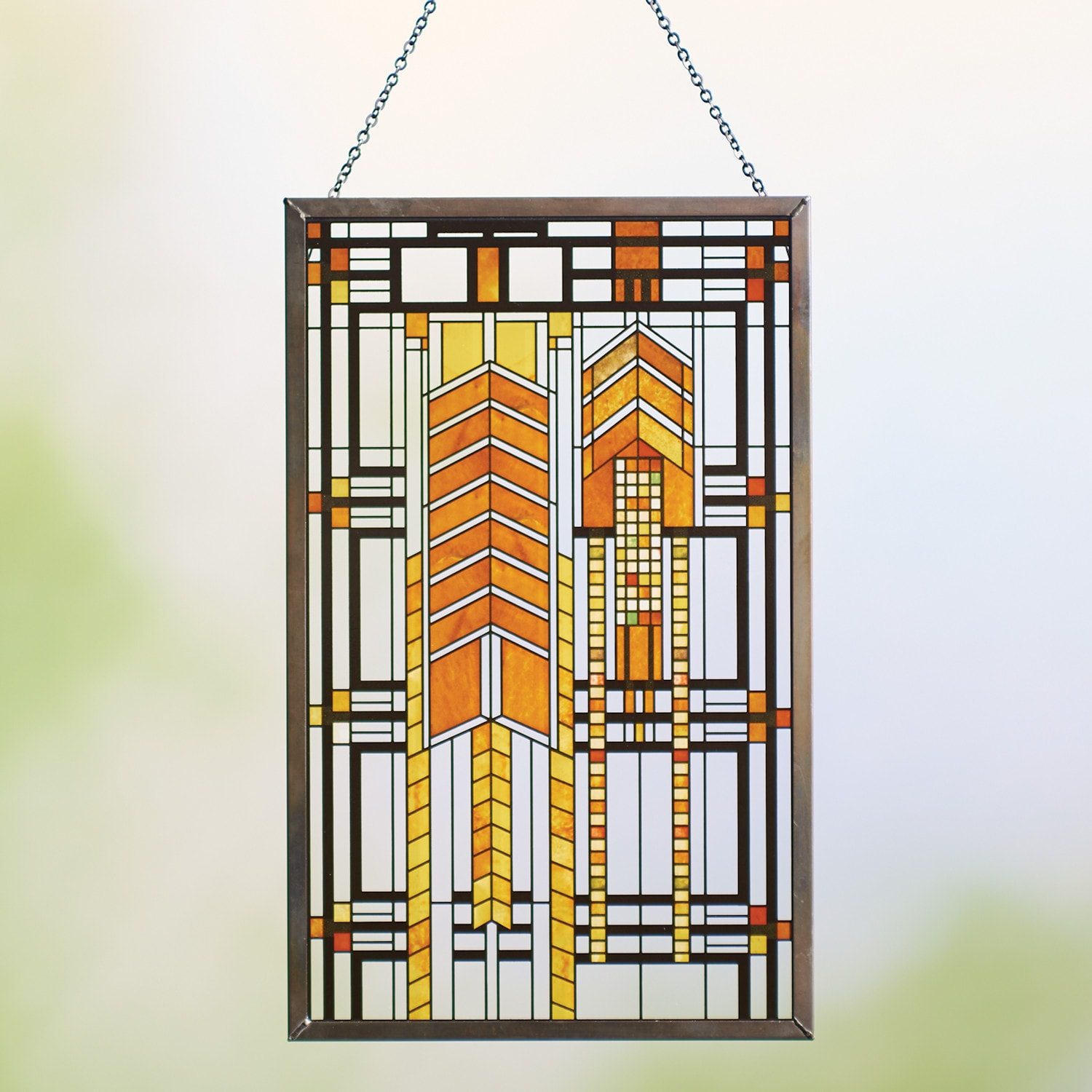 Frank Lloyd Wright® Autumn Sumac Art Glass