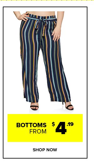 Clearance Bottoms from $4.19