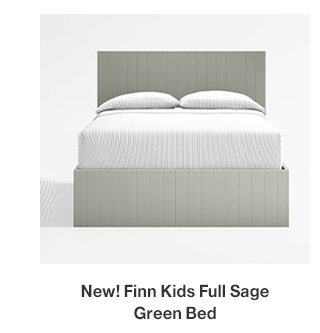 Finn Kids Sage Green Bed