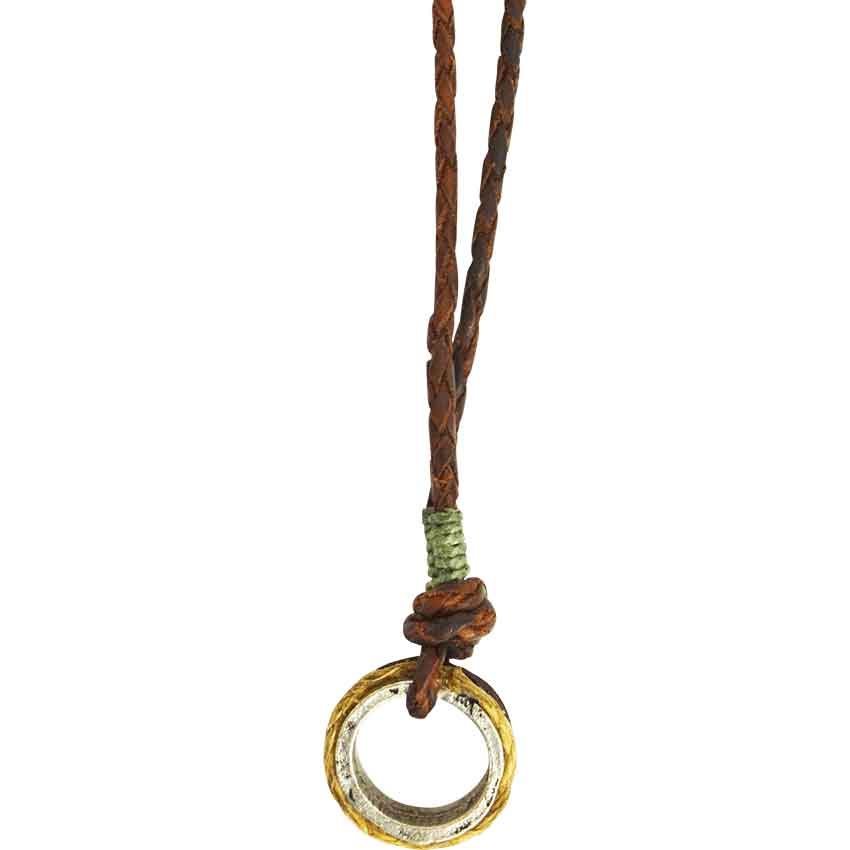 Image of Warrior Ring Necklace