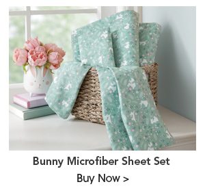 Bunny Microfiber Sheet Set Buy Now