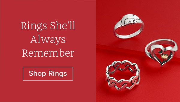 Rings She'll Always Remember - Shop Rings