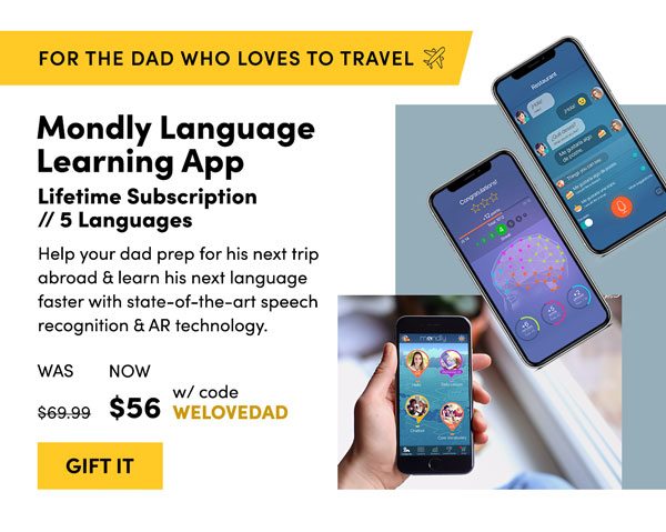 Mondly Language Learning App | Gift It