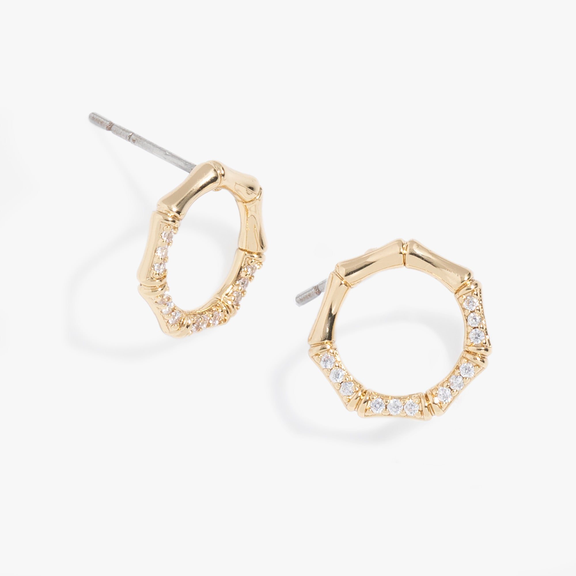 Image of Bamboo Pave Stud