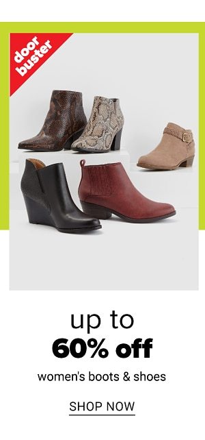 Up to 60% Off Women's Boots & Shoes - Shop Now