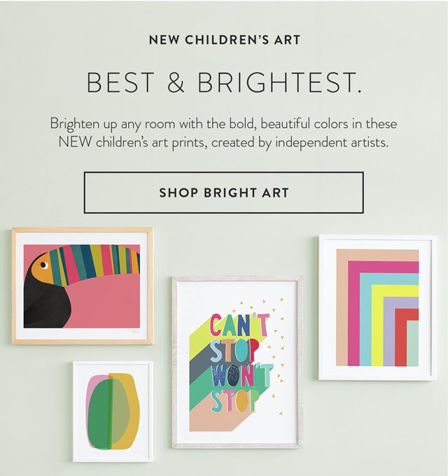 Shop Bright art