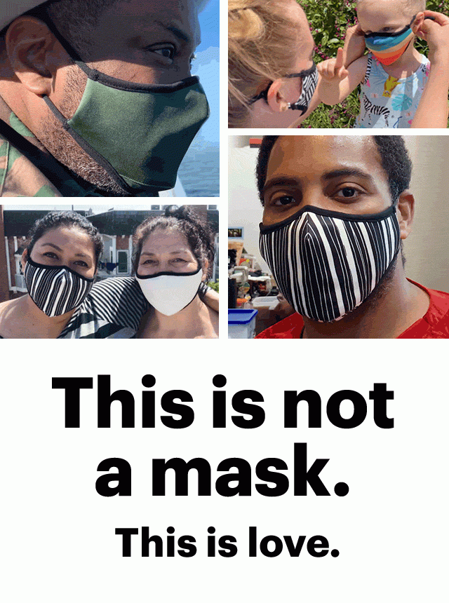This is not a mask.