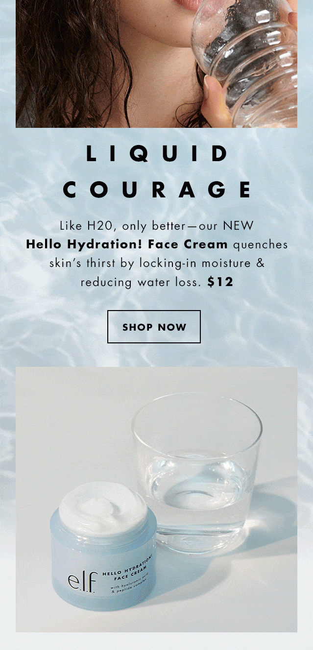 New Hello Hydration Face Cream, $12. Shop Now