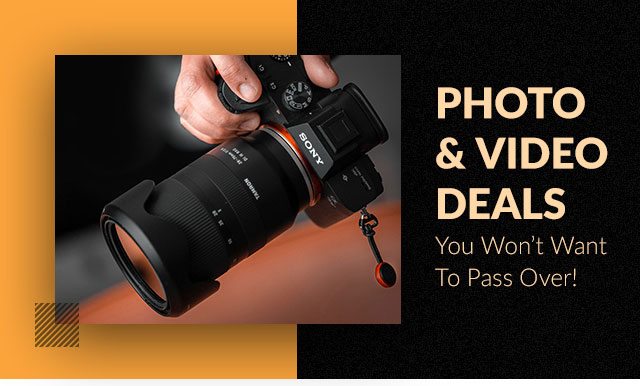 Photo & Video Deals You Won't Want To Pass Over!
