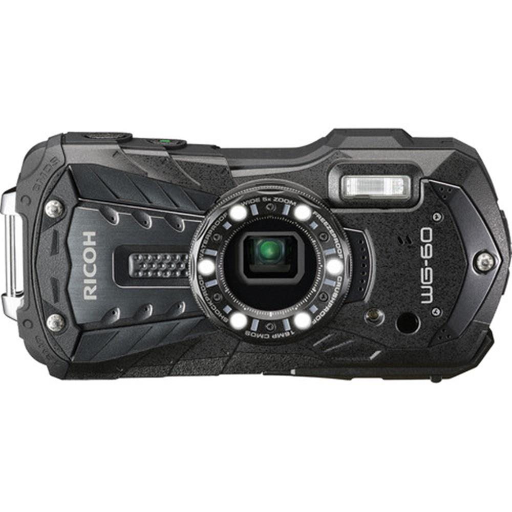 RICOH WG-60 BLACK 16MP 5X 2.7-inch WATERPROOF