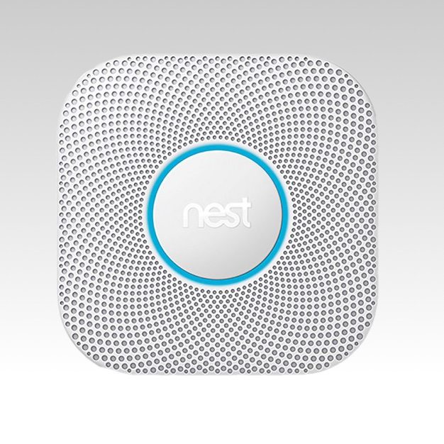 Google Nest Protect Second Generation battery smoke and carbon monoxide alarm