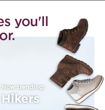 now trending for women, hikers. shop now.