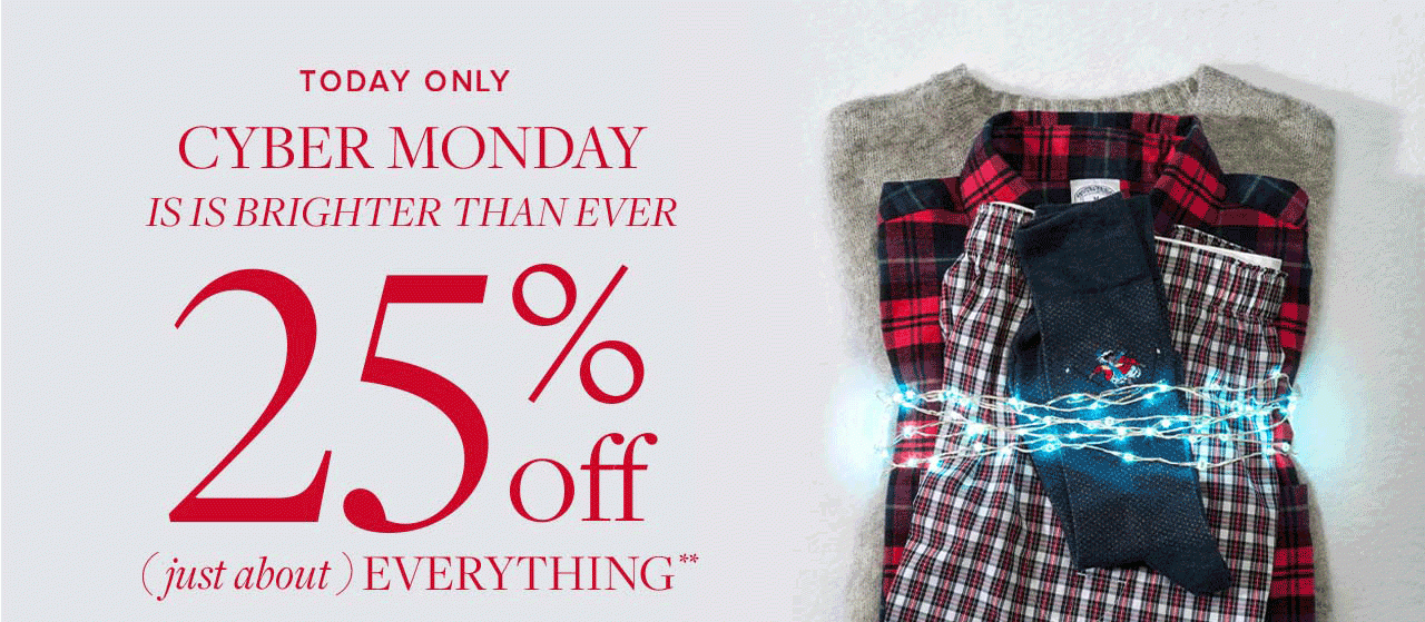 25% Off Just About Everything