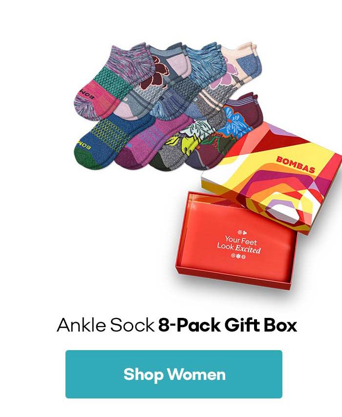Ankle Sock 8-Pack Gift Box | Shop Women