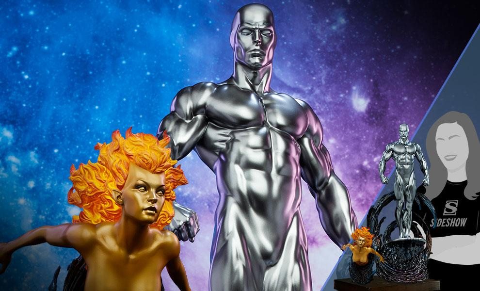 Exclusive Silver Surfer Maquette by Sideshow