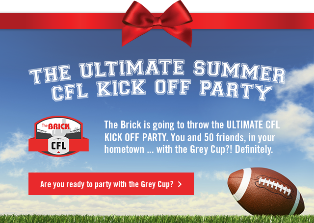 Win the ultimate Grey Cup Party.