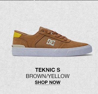 Teknic S in Brown/Yellow [Shop Now]