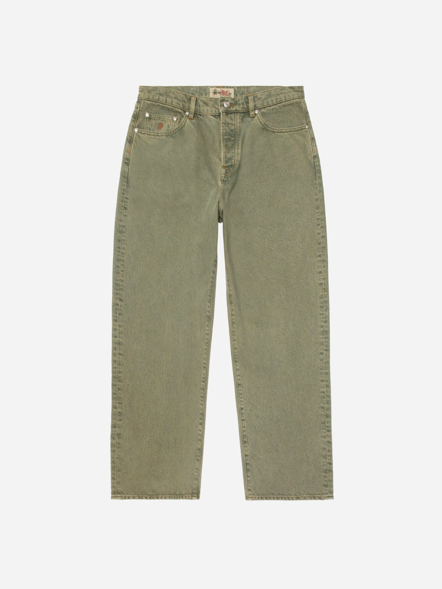 Image of Stussy Big Ol Jean Denim W - Faded Army