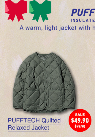 PDP1 - PUFFTECH QUILTED RELAXED JACKET