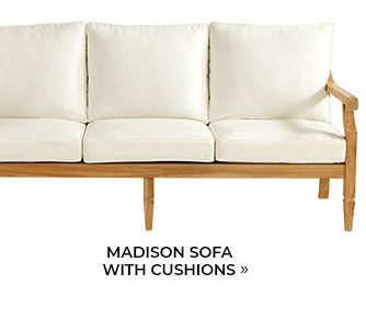 Madison Sofa with Cushions