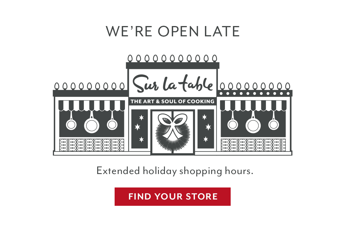 We're Open Late