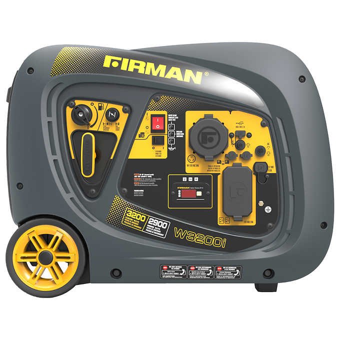 Firman 2,900W Running/3,200W Peak Gas Inverter Generator