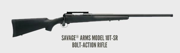 Savage Arms Model 10T-SR Bolt-Action Rifle