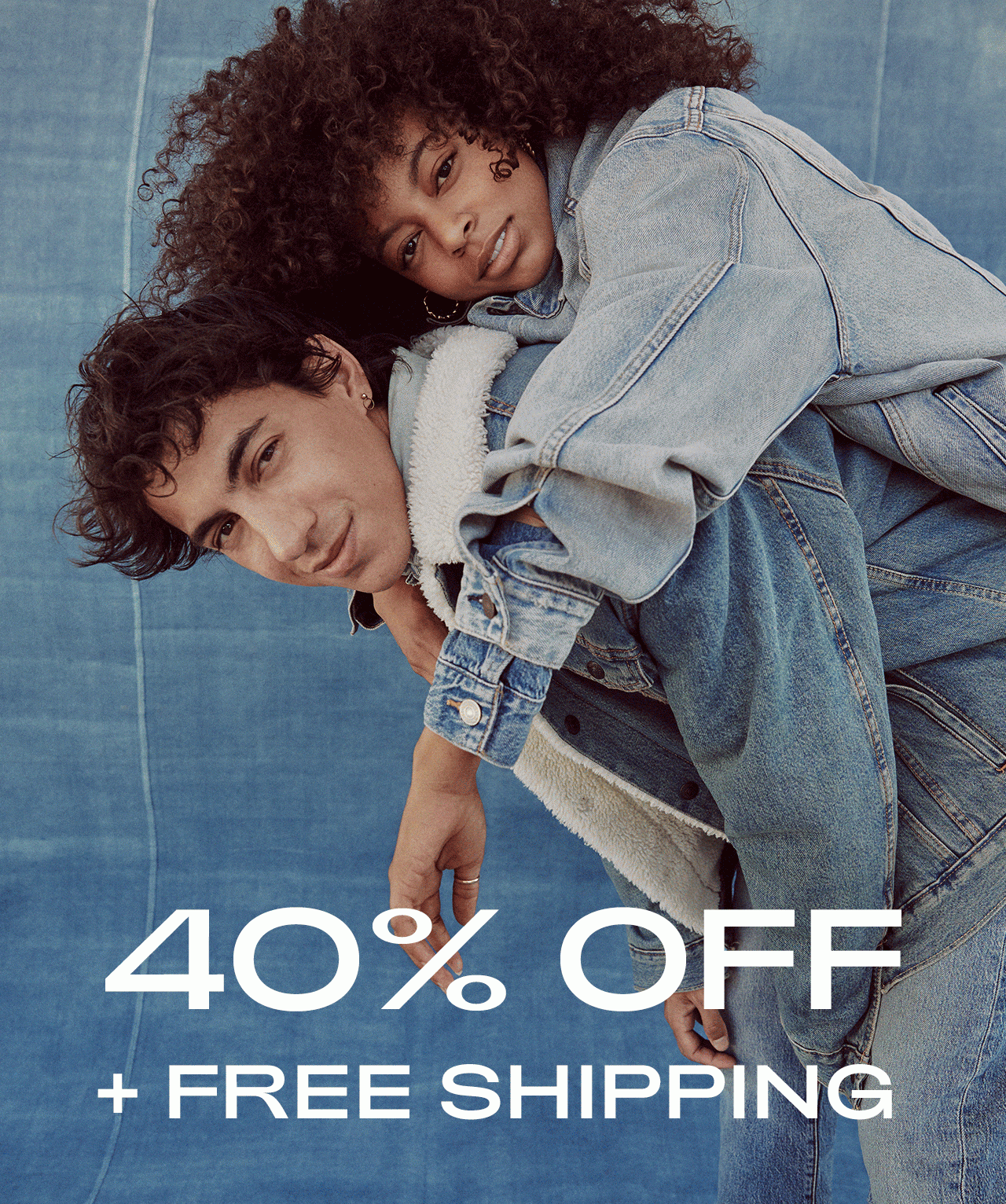 40% Off + Free Shipping