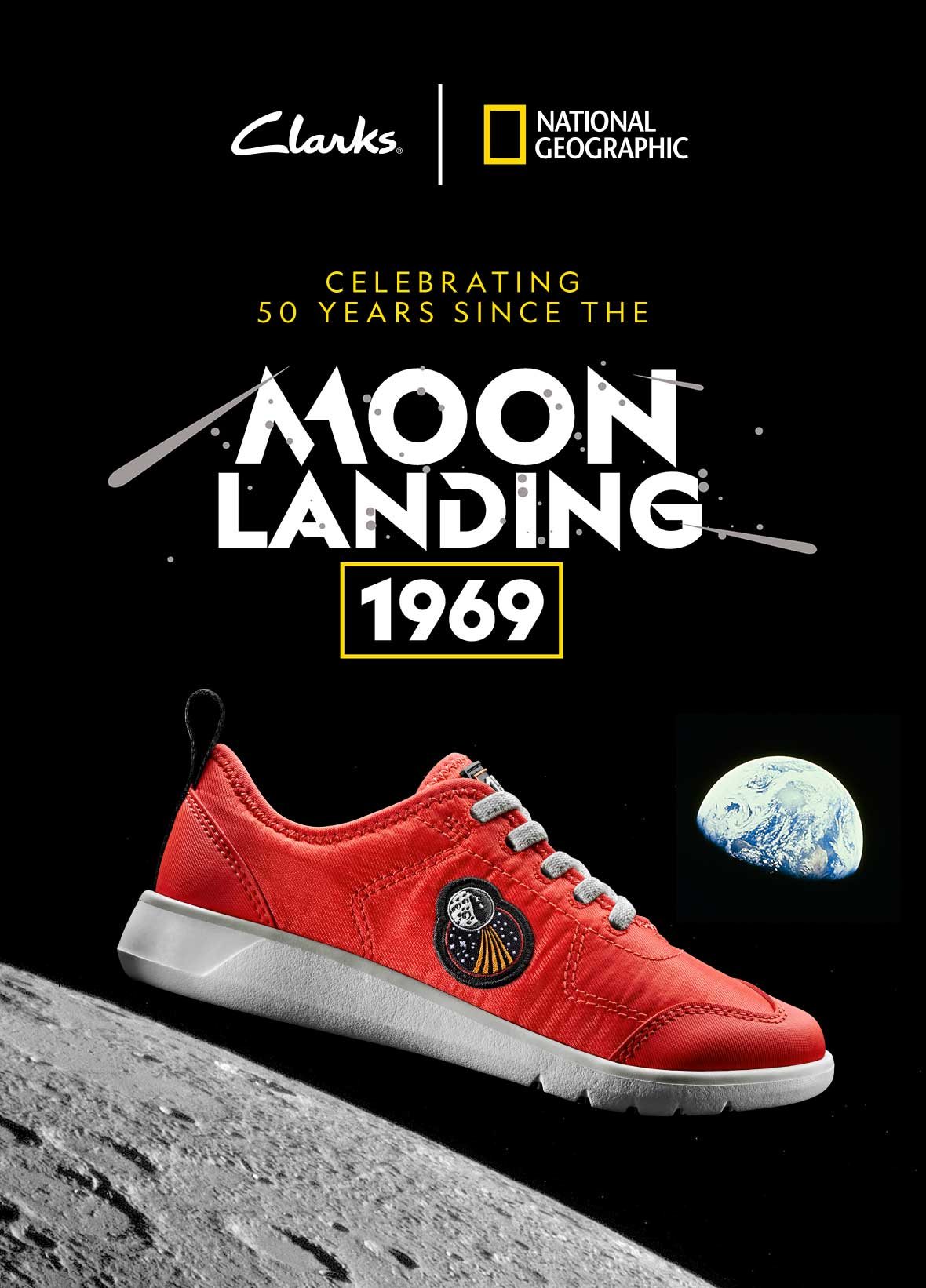 National Geographic moon landing collab