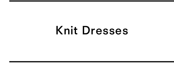 Knit Dresses