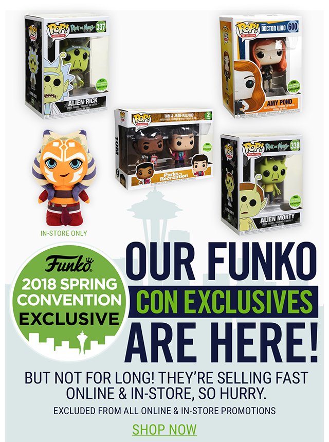 2018 Spring Convention Exclusives