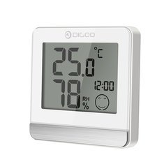 Digoo DG-BC20 Bathroom LCD Digital Time Temperature Thermometer