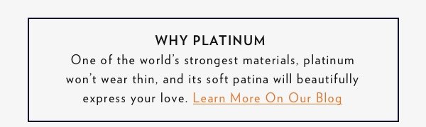 Why Platinum. Learn More On Our Blog.