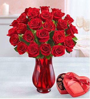 Two Dozen Red Roses SHOP NOW 