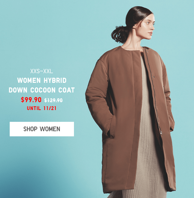 Uniqlo hybrid 2025 cocoon coat