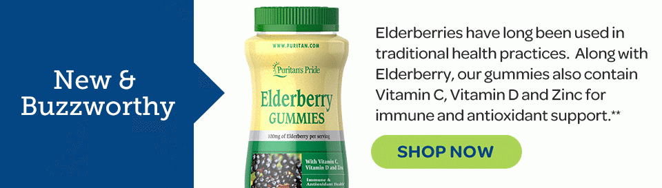 New and Buzzwordthy: Elderberry Gummies with Vitamin C, D & Zinc. Shop now.