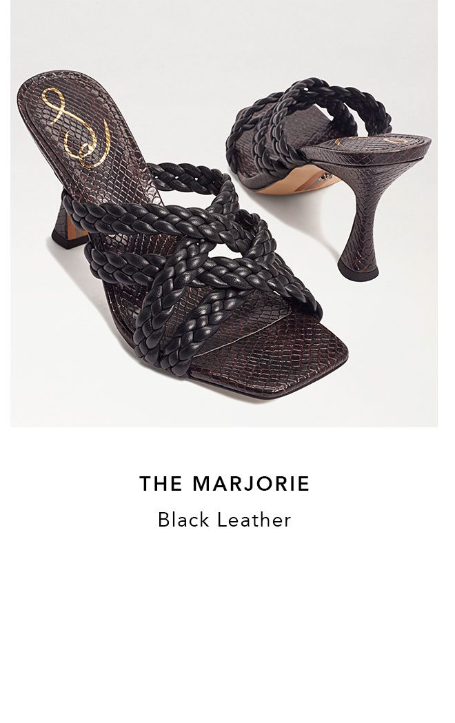 The Marjorie - Black Leather