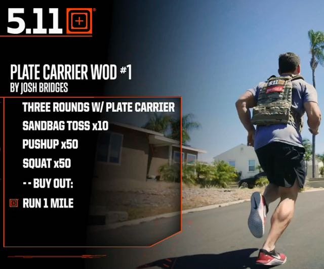 Plate Carrier Wednesday WOD 1