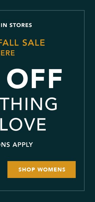 50% Off Everything - Shop Womens