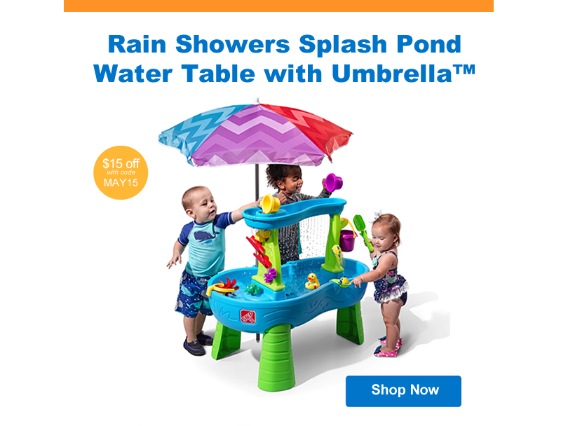 Rain Showers with Umbrella