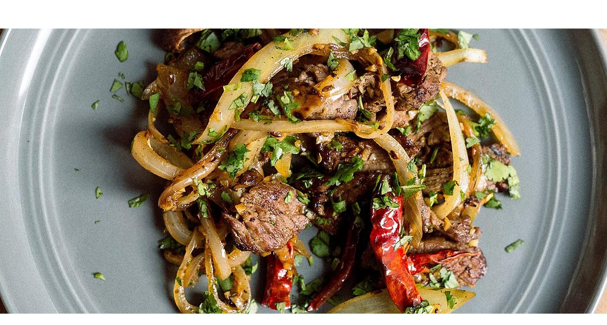 Spicy Stir-Fried Cumin Beef