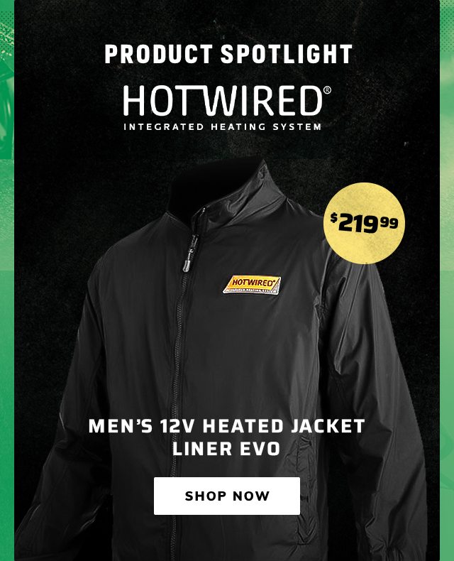 Men's 12V Heated Jacket Liner Evo