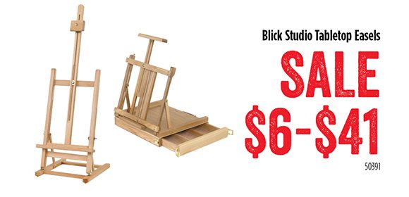Blick Studio Tabletop Easels SALE $6-$41