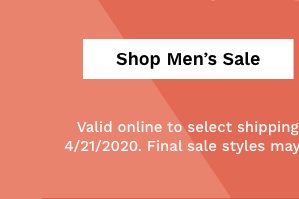 Shop Men's Sale