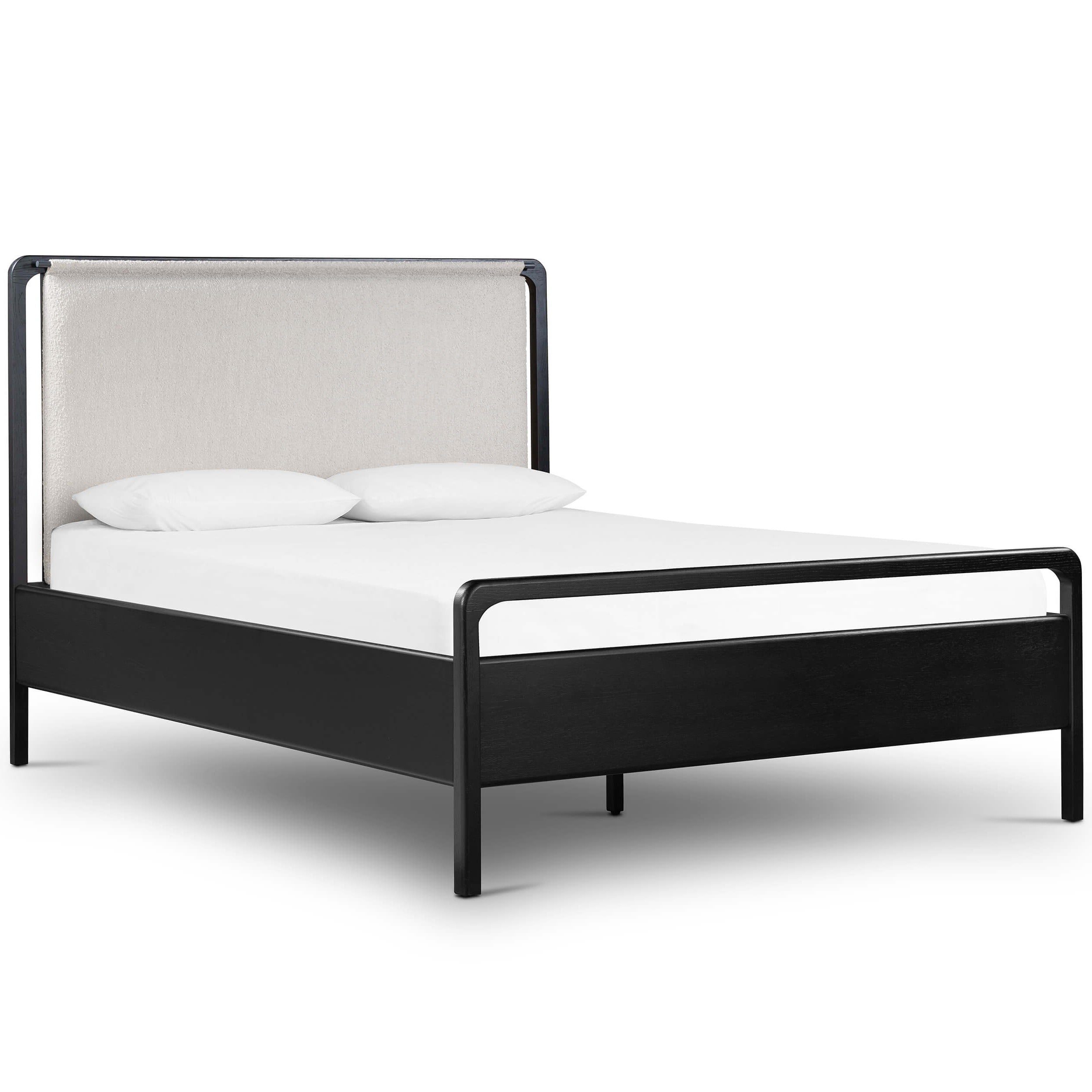 Image of Rosedale Bed, Knoll Natural/Ebony Oak