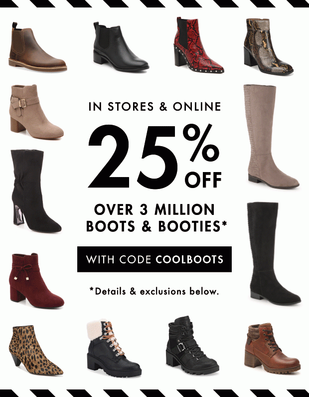 sellers + 25% off boots! - DSW 