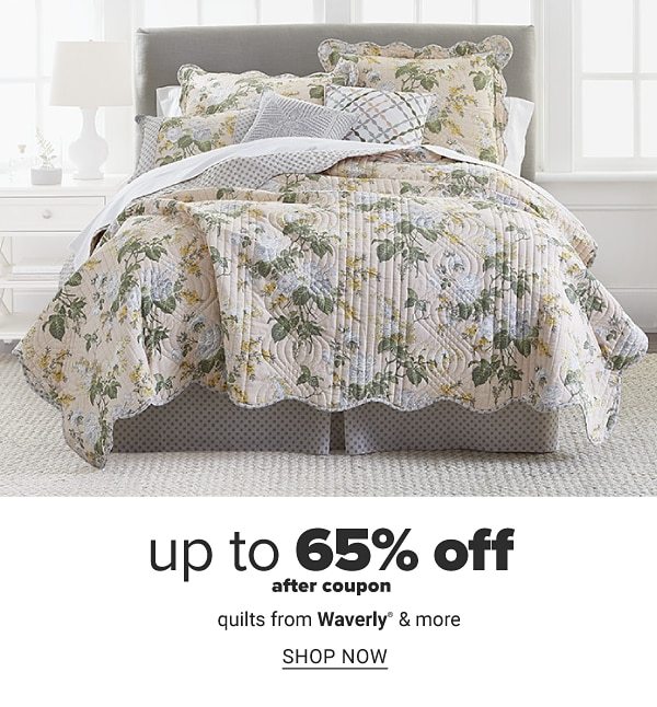 Up to 60% off after coupon quilts from Waverly & more. Shop Now.